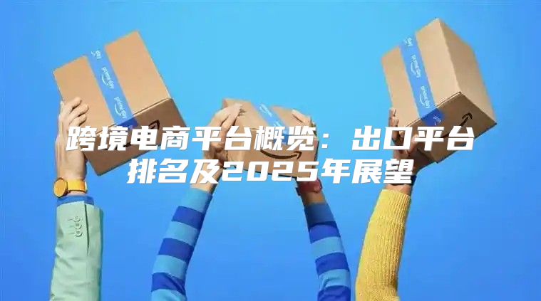 跨境电商平台概览：出口平台排名及2025年展望