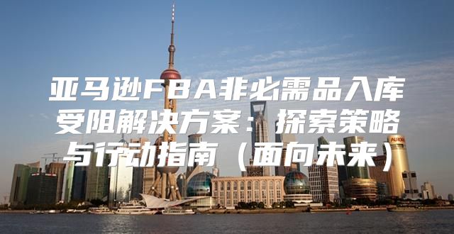 亚马逊FBA非必需品入库受阻解决方案：探索策略与行动指南面向未来