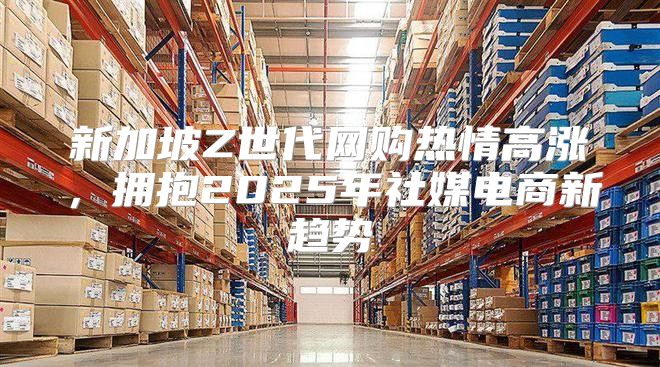 新加坡Z世代网购热情高涨，拥抱2025年社媒电商新趋势