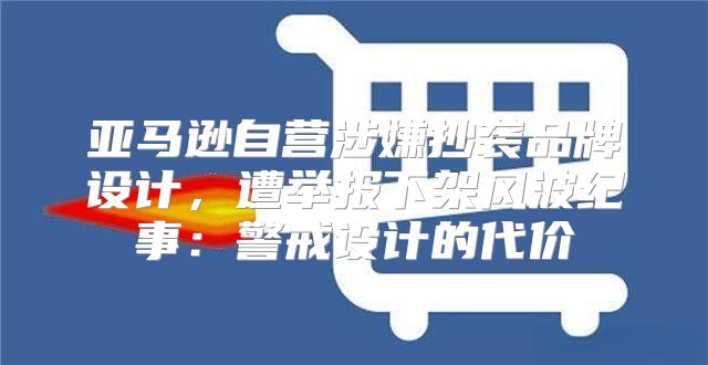 亚马逊自营涉嫌抄袭品牌设计，遭举报下架风波纪事：警戒设计的代价