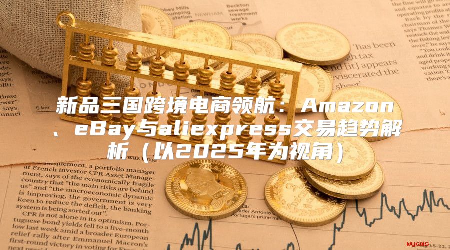 新品三国跨境电商领航：Amazon、eBay与aliexpress交易趋势解析以2025年为视角