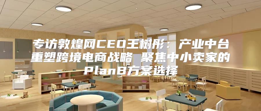 专访敦煌网CEO王树彤：产业中台重塑跨境电商战略 聚焦中小卖家的PlanB方案选择