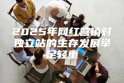 2025年网红营销对独立站的生存发展举足轻重