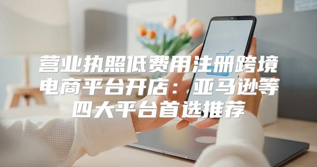 营业执照低费用注册跨境电商平台开店：亚马逊等四大平台首选推荐