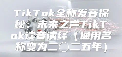 TikTok全称发音探秘：未来之声TikTok读音演绎通用名称变为二〇二五年