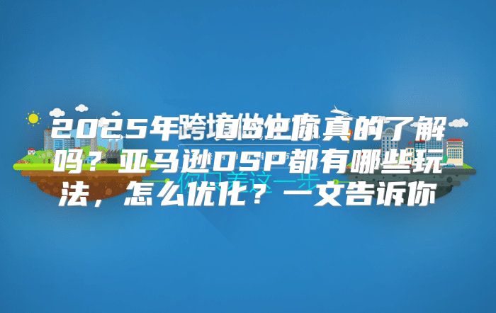 2025年：DSP你真的了解吗？亚马逊DSP都有哪些玩法，怎么优化？一文告诉你