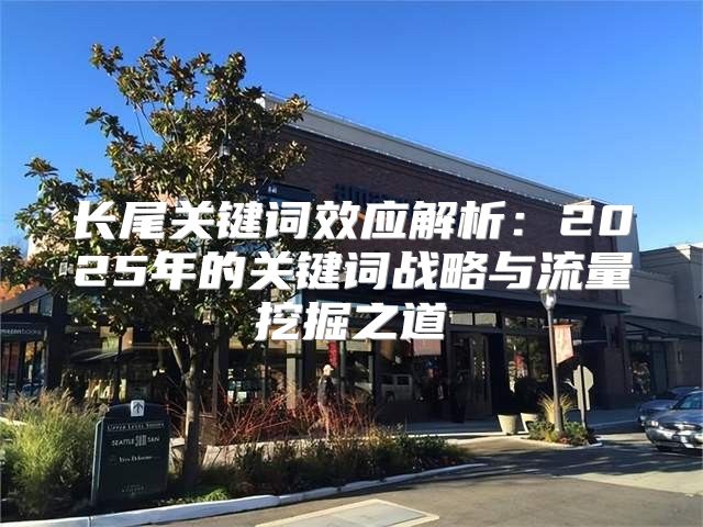 长尾关键词效应解析：2025年的关键词战略与流量挖掘之道