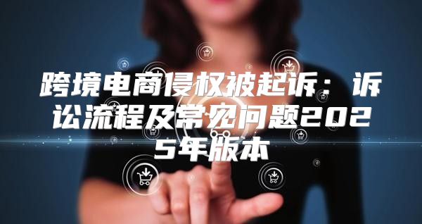 跨境电商侵权被起诉：诉讼流程及常见问题2025年版本
