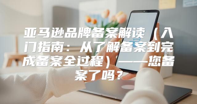 亚马逊品牌备案解读入门指南：从了解备案到完成备案全过程——您备案了吗？