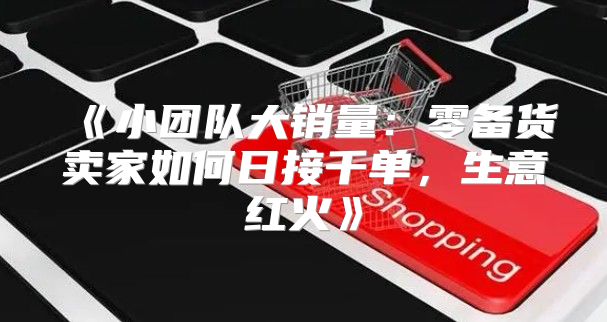 小团队大销量：零备货卖家如何日接千单，生意红火