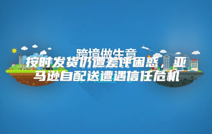 按时发货仍遭差评困惑，亚马逊自配送遭遇信任危机