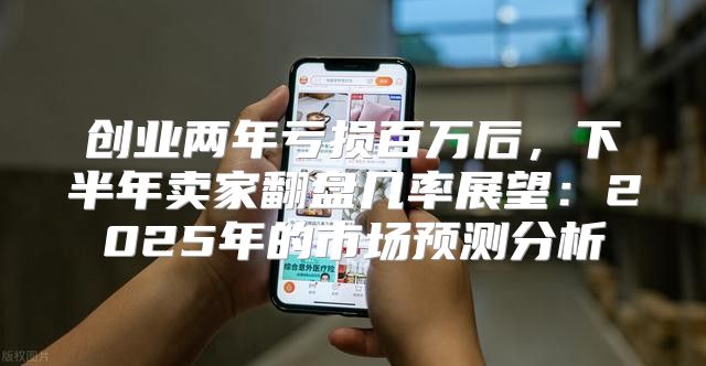 创业两年亏损百万后，下半年卖家翻盘几率展望：2025年的市场预测分析