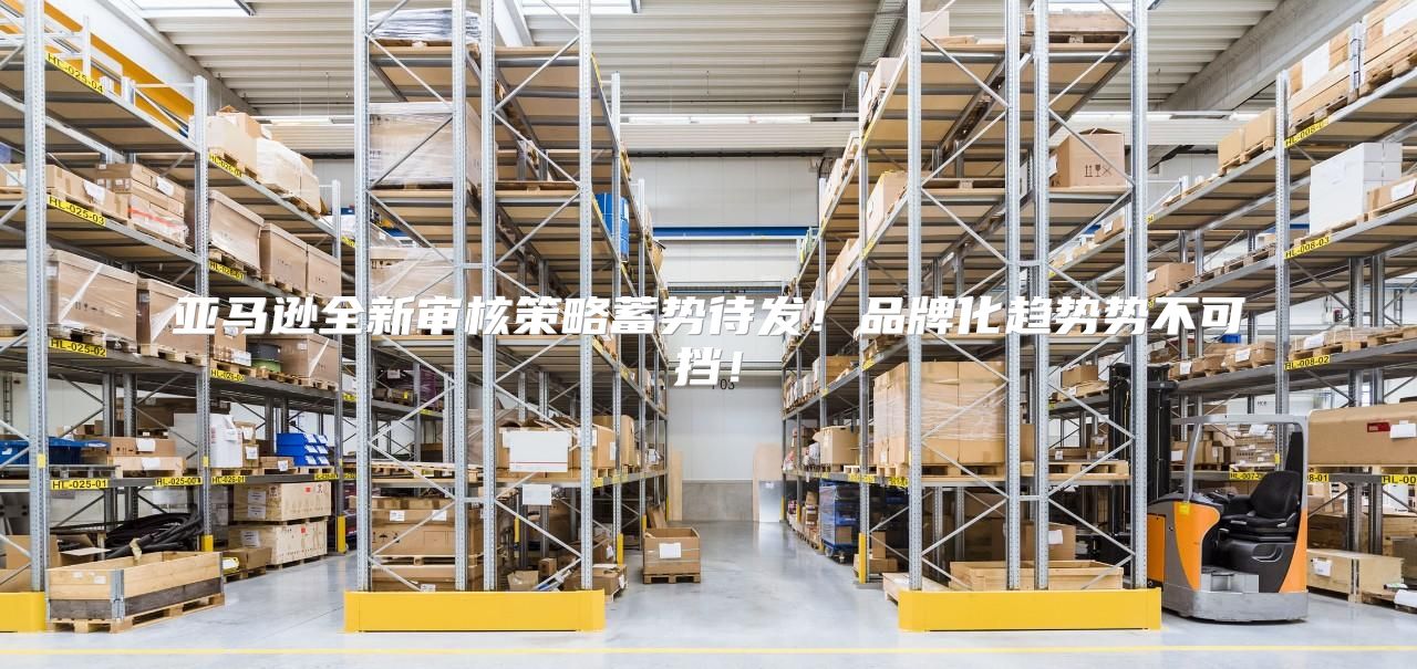 亚马逊全新审核策略蓄势待发！品牌化趋势势不可挡！