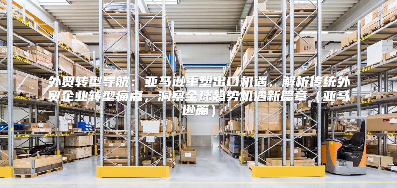外贸转型导航：亚马逊重塑出口机遇，解析传统外贸企业转型痛点，洞察全球趋势机遇新篇章亚马逊篇