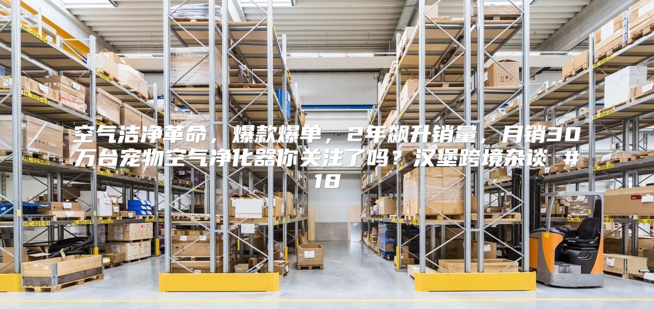 空气洁净革命，爆款爆单，2年飙升销量，月销30万台宠物空气净化器你关注了吗？汉堡跨境杂谈 #18