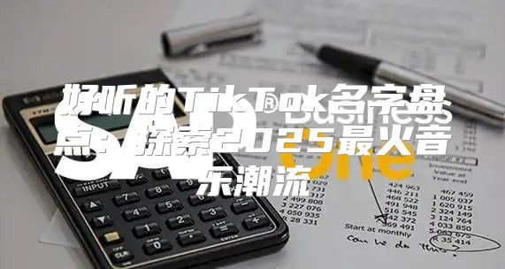好听的TikTok名字盘点：探索2025最火音乐潮流