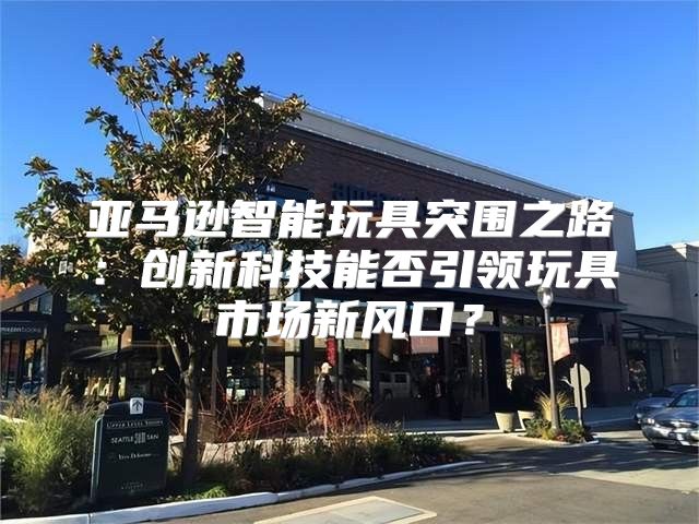 亚马逊智能玩具突围之路：创新科技能否引领玩具市场新风口？