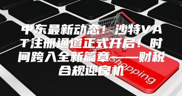 中东最新动态！沙特VAT注册通道正式开启！时间跨入全新篇章——财税合规迎良机