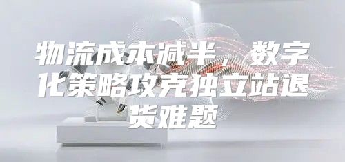 物流成本减半，数字化策略攻克独立站退货难题