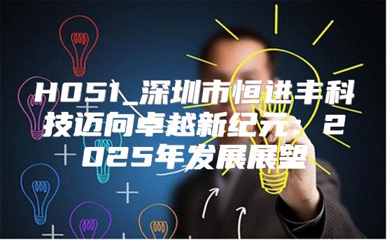 H051_深圳市恒进丰科技迈向卓越新纪元：2025年发展展望