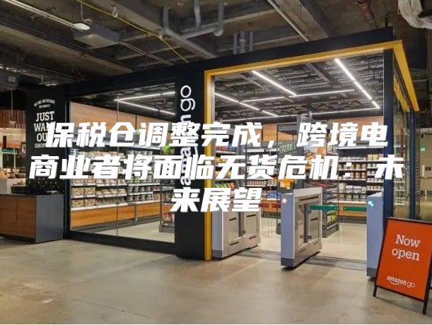 保税仓调整完成，跨境电商业者将面临无货危机：未来展望
