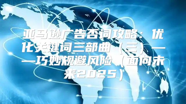 亚马逊广告否词攻略：优化关键词三部曲三——巧妙规避风险面向未来2025