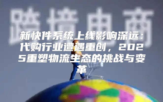 新快件系统上线影响深远：代购行业遭遇重创，2025重塑物流生态的挑战与变革