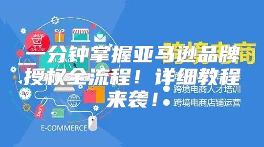 一分钟掌握亚马逊品牌授权全流程！详细教程来袭！