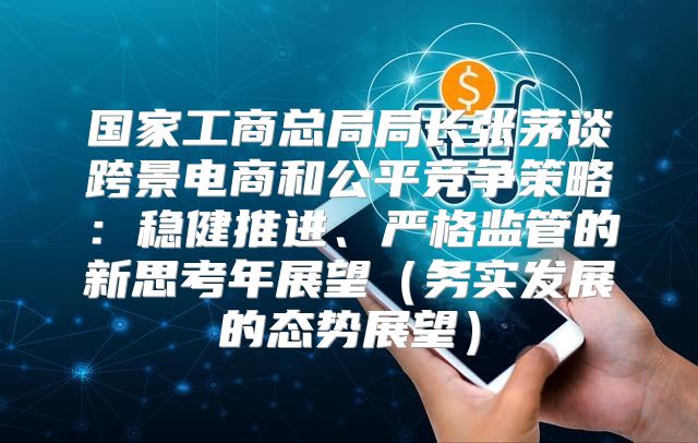 国家工商总局局长张茅谈跨景电商和公平竞争策略：稳健推进、严格监管的新思考年展望务实发展的态势展望