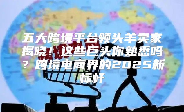 五大跨境平台领头羊卖家揭晓！这些巨头你熟悉吗？跨境电商界的2025新标杆