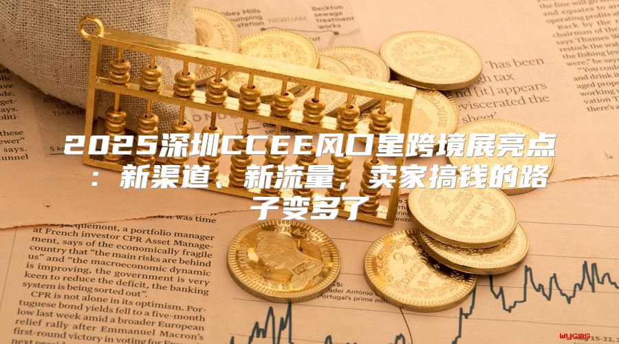 2025深圳CCEE风口星跨境展亮点⑩：新渠道、新流量，卖家搞钱的路子变多了