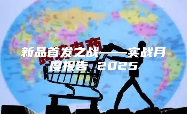 新品首发之战——实战月度报告 2025