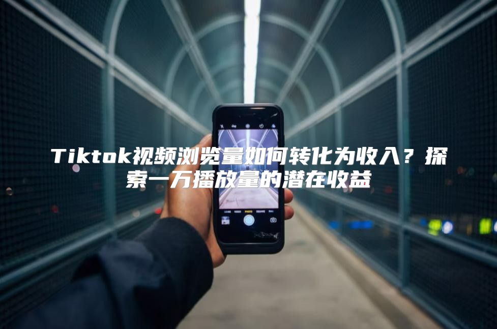 Tiktok视频浏览量如何转化为收入？探索一万播放量的潜在收益