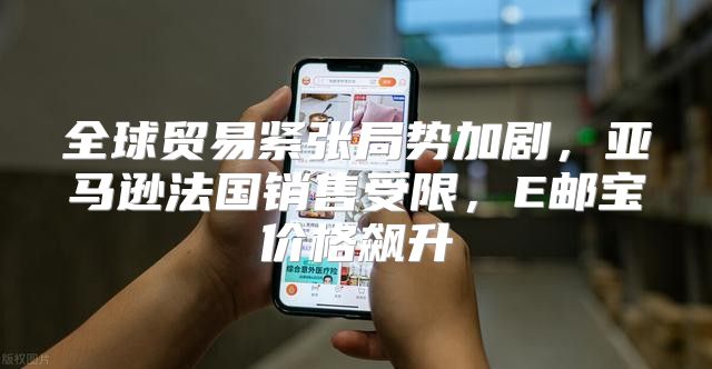 全球贸易紧张局势加剧，亚马逊法国销售受限，E邮宝价格飙升