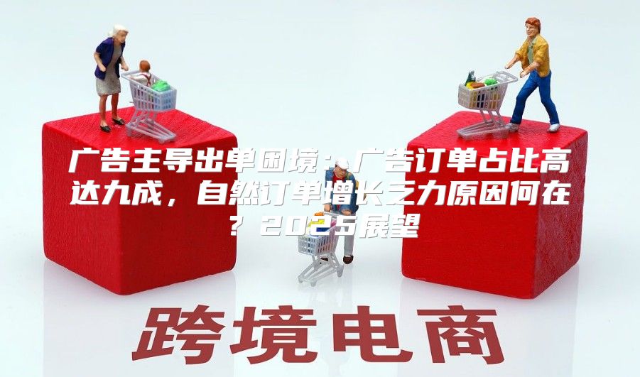 广告主导出单困境：广告订单占比高达九成，自然订单增长乏力原因何在？2025展望