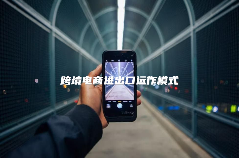 跨境电商进出口运作模式