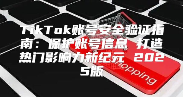TikTok账号安全验证指南：保护账号信息 打造热门影响力新纪元 2025版