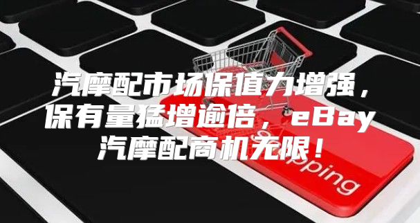 汽摩配市场保值力增强，保有量猛增逾倍，eBay汽摩配商机无限！