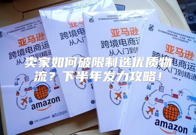 卖家如何破限制选优质物流？下半年发力攻略！