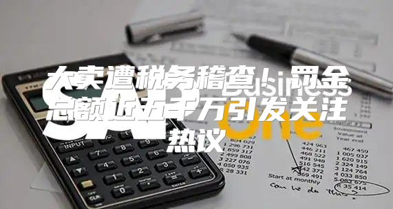 大卖遭税务稽查！罚金总额近五千万引发关注热议