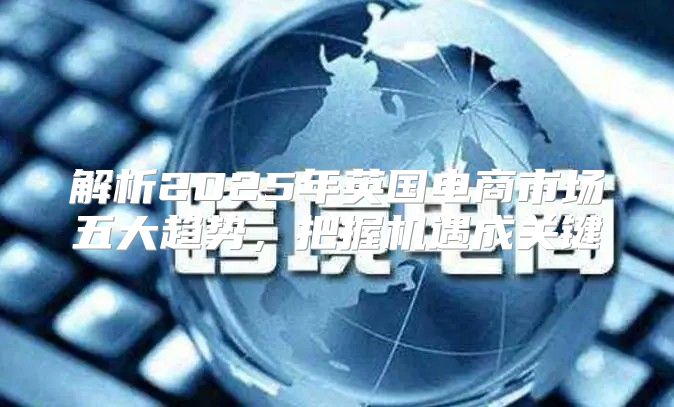 解析2025年英国电商市场五大趋势，把握机遇成关键