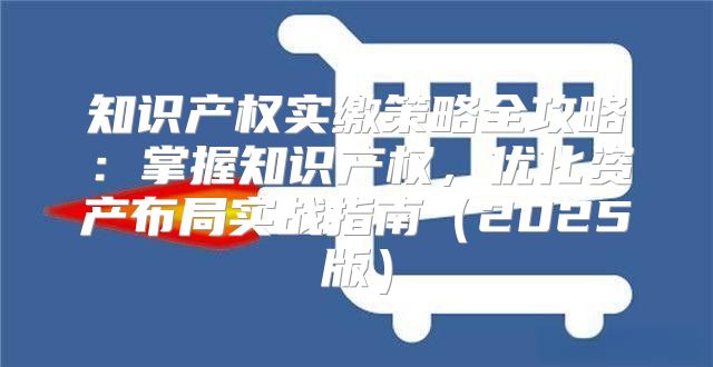 知识产权实缴策略全攻略：掌握知识产权，优化资产布局实战指南2025版