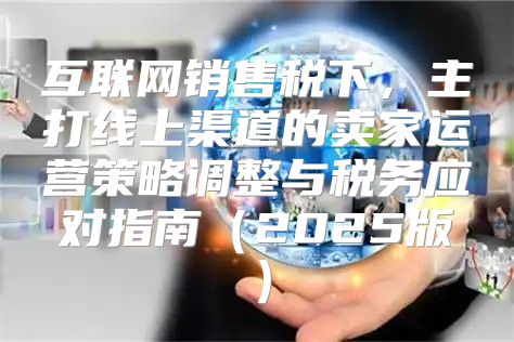 互联网销售税下，主打线上渠道的卖家运营策略调整与税务应对指南2025版
