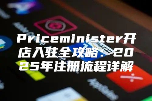 Priceminister开店入驻全攻略：2025年注册流程详解