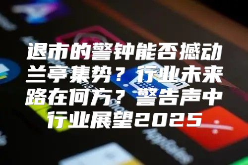 退市的警钟能否撼动兰亭集势？行业未来路在何方？警告声中行业展望2025