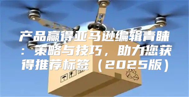 产品赢得亚马逊编辑青睐：策略与技巧，助力您获得推荐标签2025版