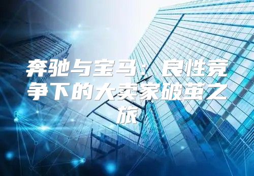 奔驰与宝马：良性竞争下的大卖家破茧之旅