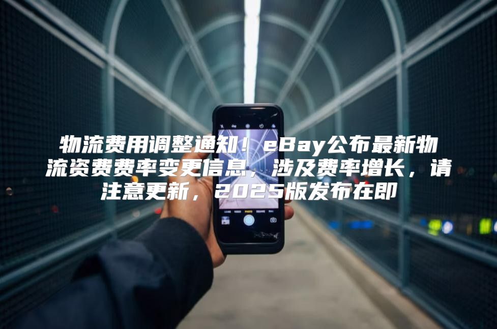 物流费用调整通知！eBay公布最新物流资费费率变更信息，涉及费率增长，请注意更新，2025版发布在即