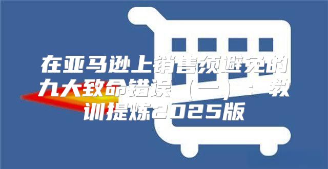 在亚马逊上销售须避免的九大致命错误一：教训提炼2025版