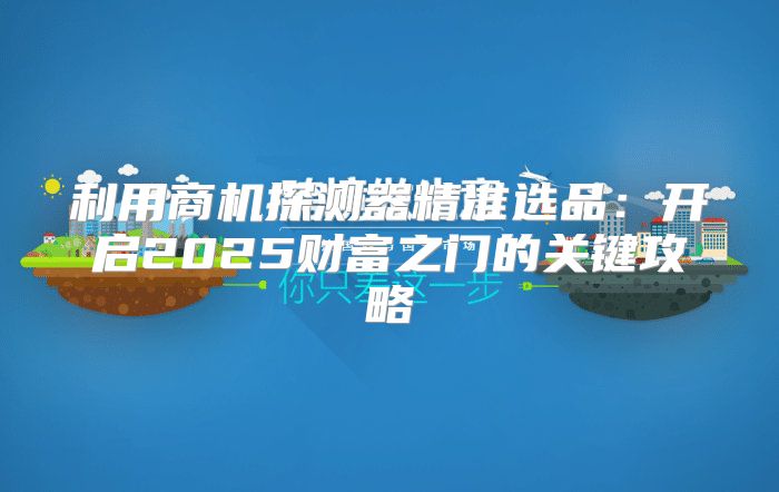 利用商机探测器精准选品：开启2025财富之门的关键攻略